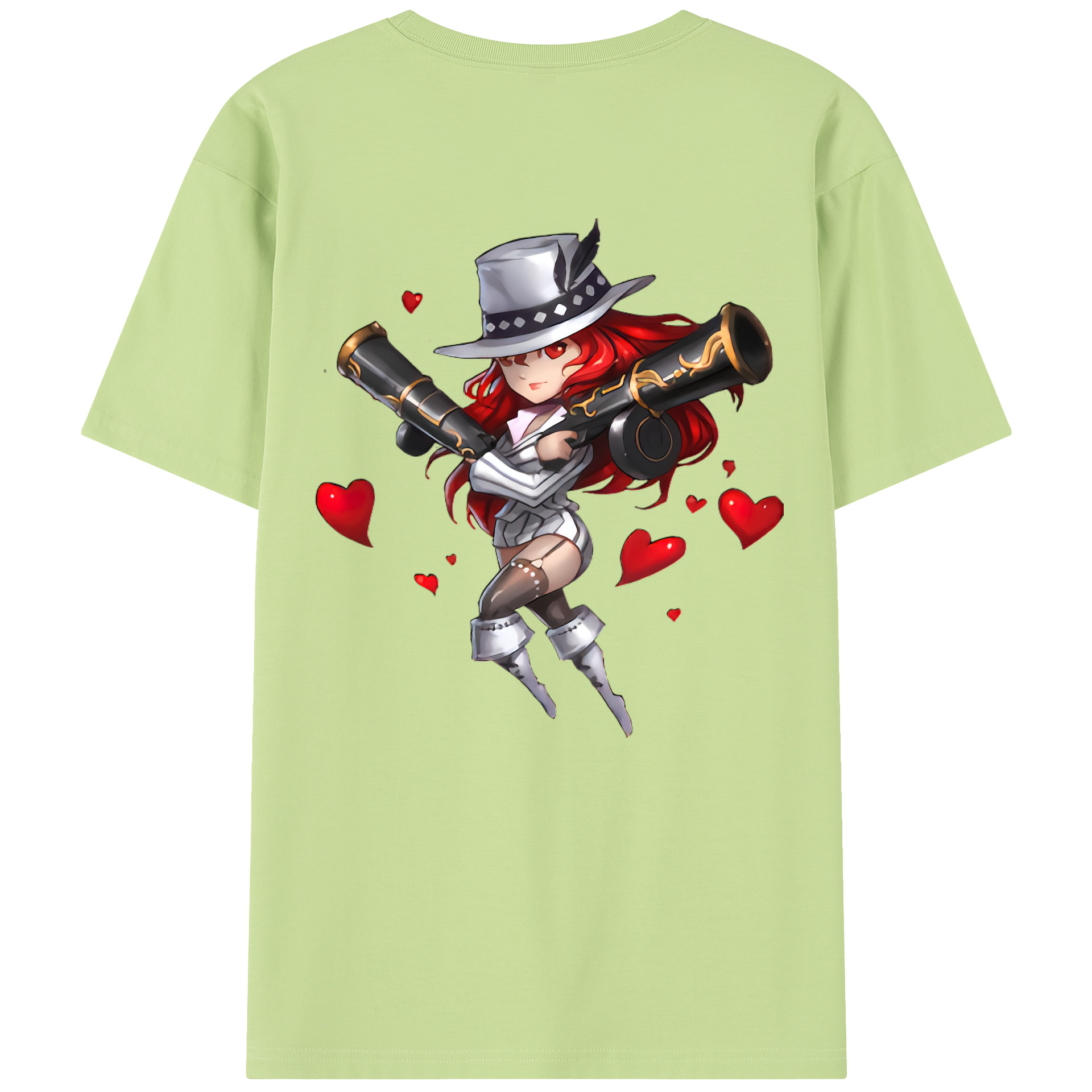 リーグ・オブ・レジェンド League of Legends LOL 綿100％半袖Tシャツ（背面プリント）